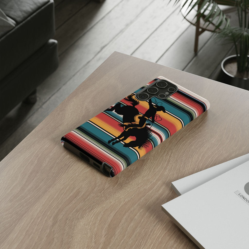 Western Rodeo Phone Case - Tough Cases with Cowboy Design