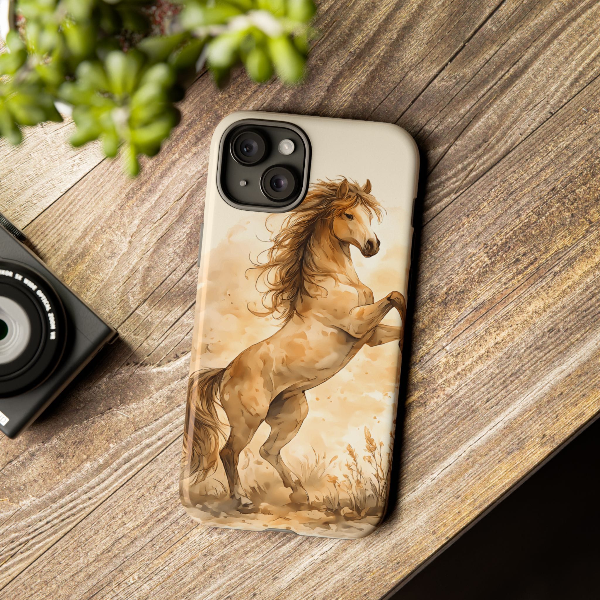 Horse Rearing Tough Phone Case