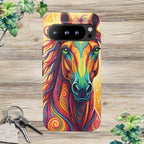 Vibrant Swirl Stallion - Phone Cover