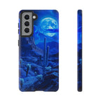 Blue Desert Moon Phone Case