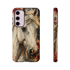Patriotic White Horse Phone Case