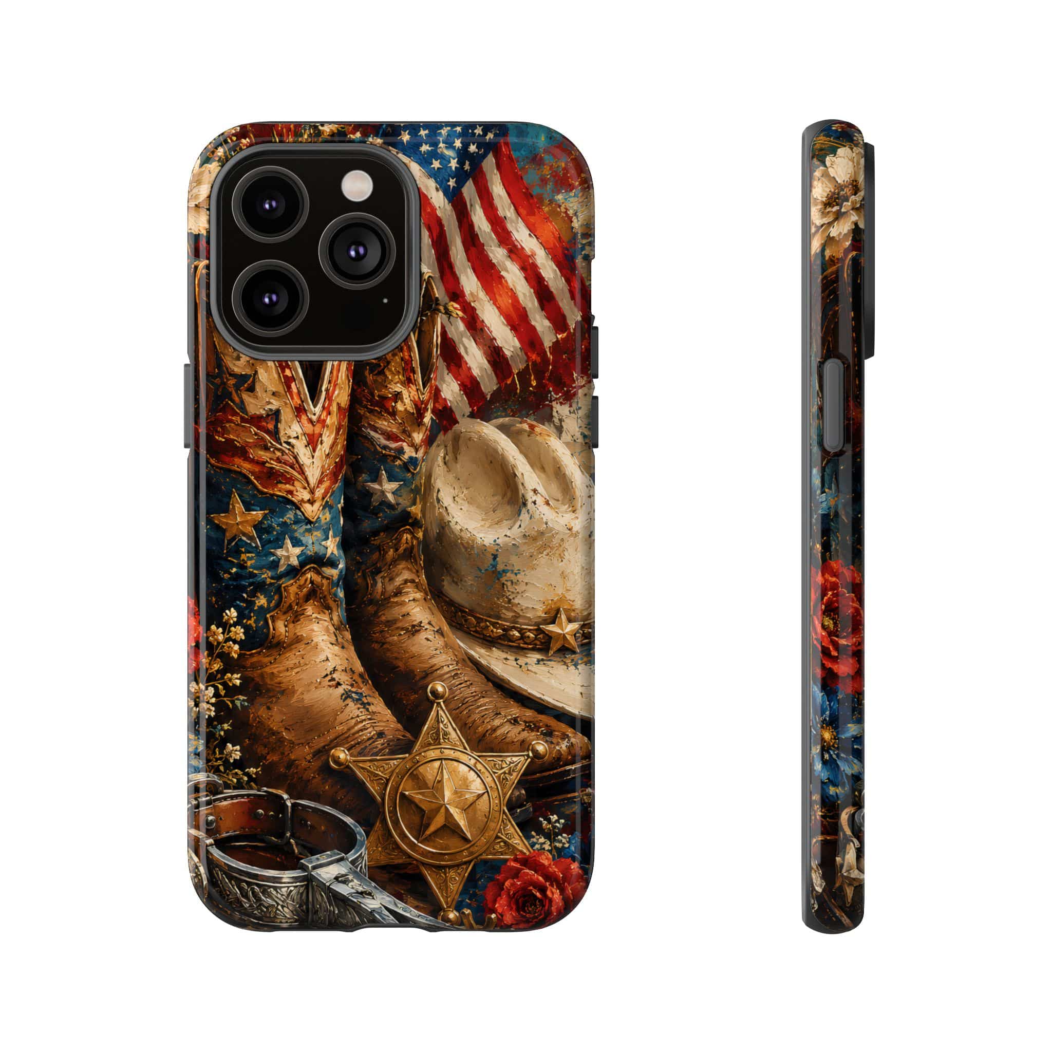 Patriotic Cowgirl Phone Case