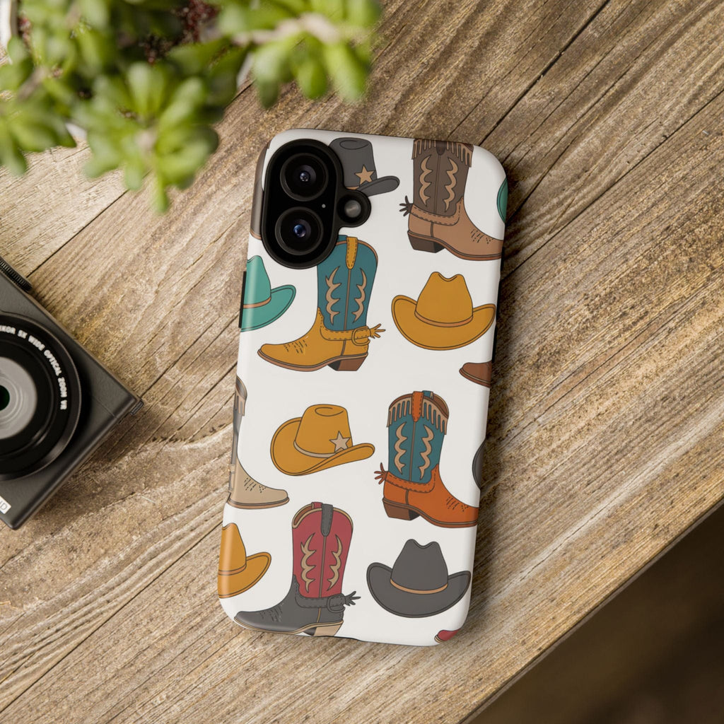 Hat & Boots Phone Cases