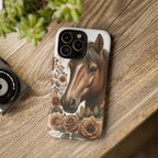 Painted Horse & Roses – Phone Case
