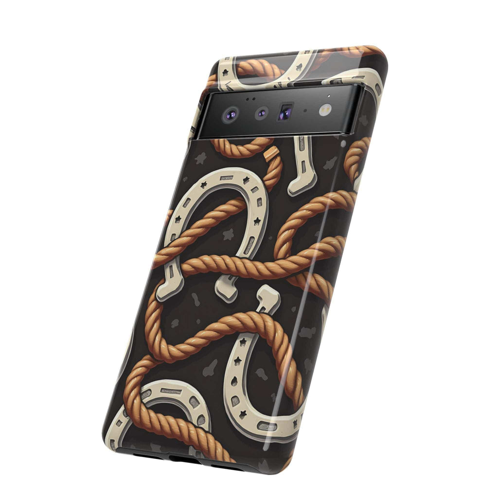 Horseshoes and Ropes-Phone Case