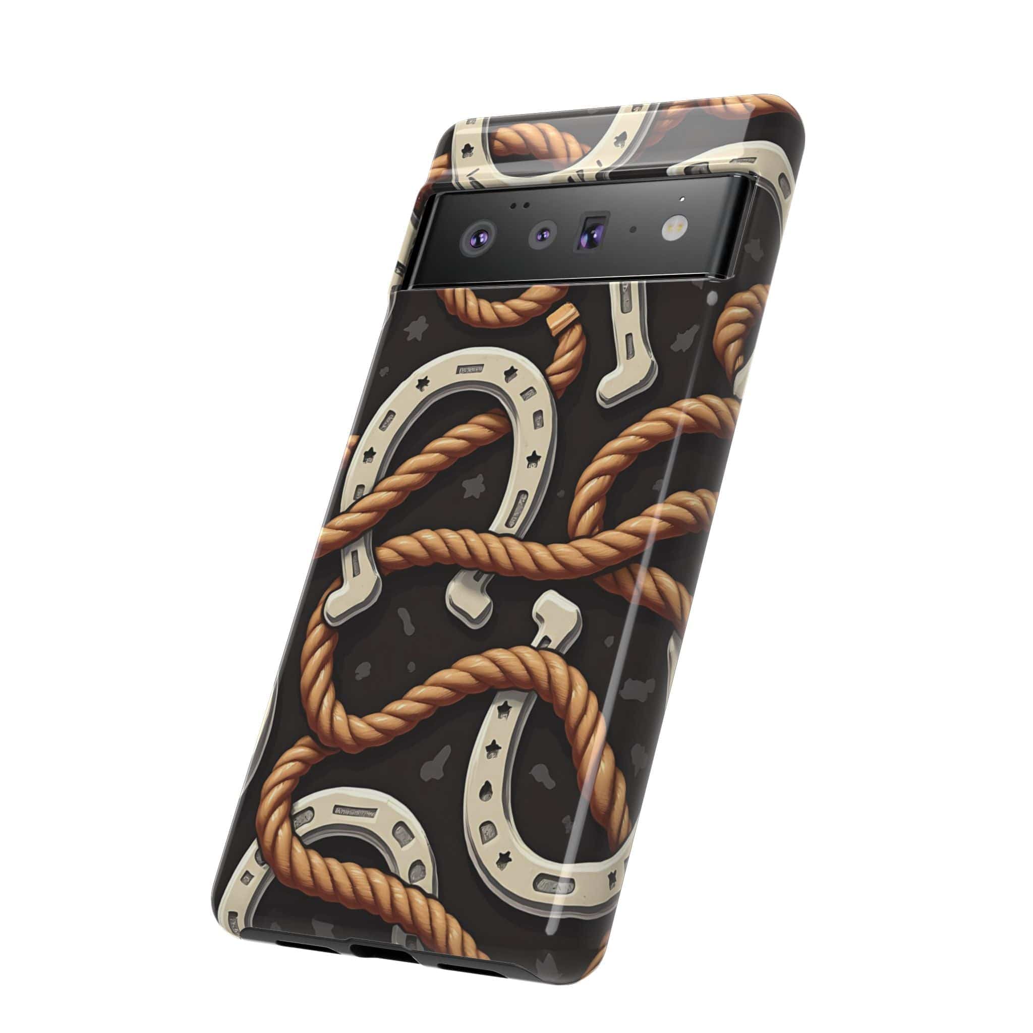 Horseshoes and Ropes-Phone Case