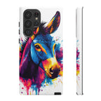 Color Splash Donkey Phone Case