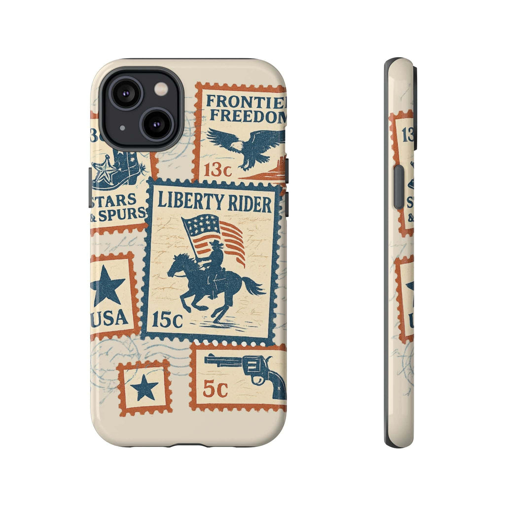 Liberty Rider Vintage Western Patriotic Phone Case