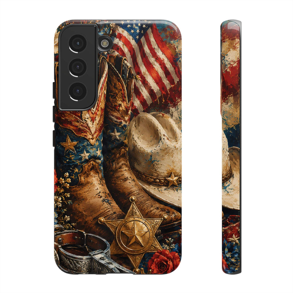 Patriotic Cowgirl Phone Case