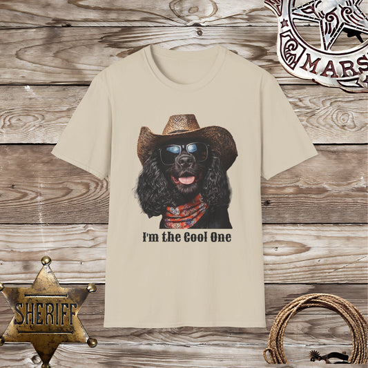 Softstlye Unisex T-Shirt :Cocker Spaniel I'm the Cool One