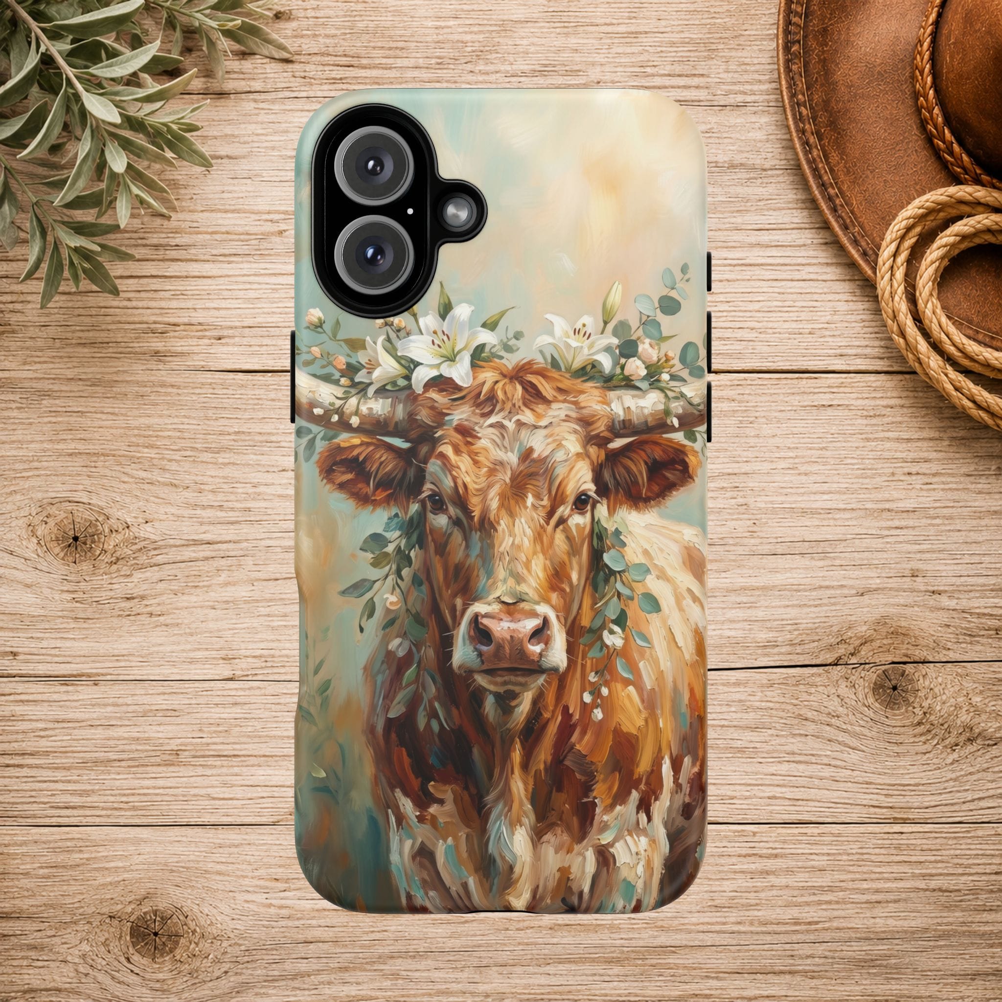 Faithful Longhorn Phone Case