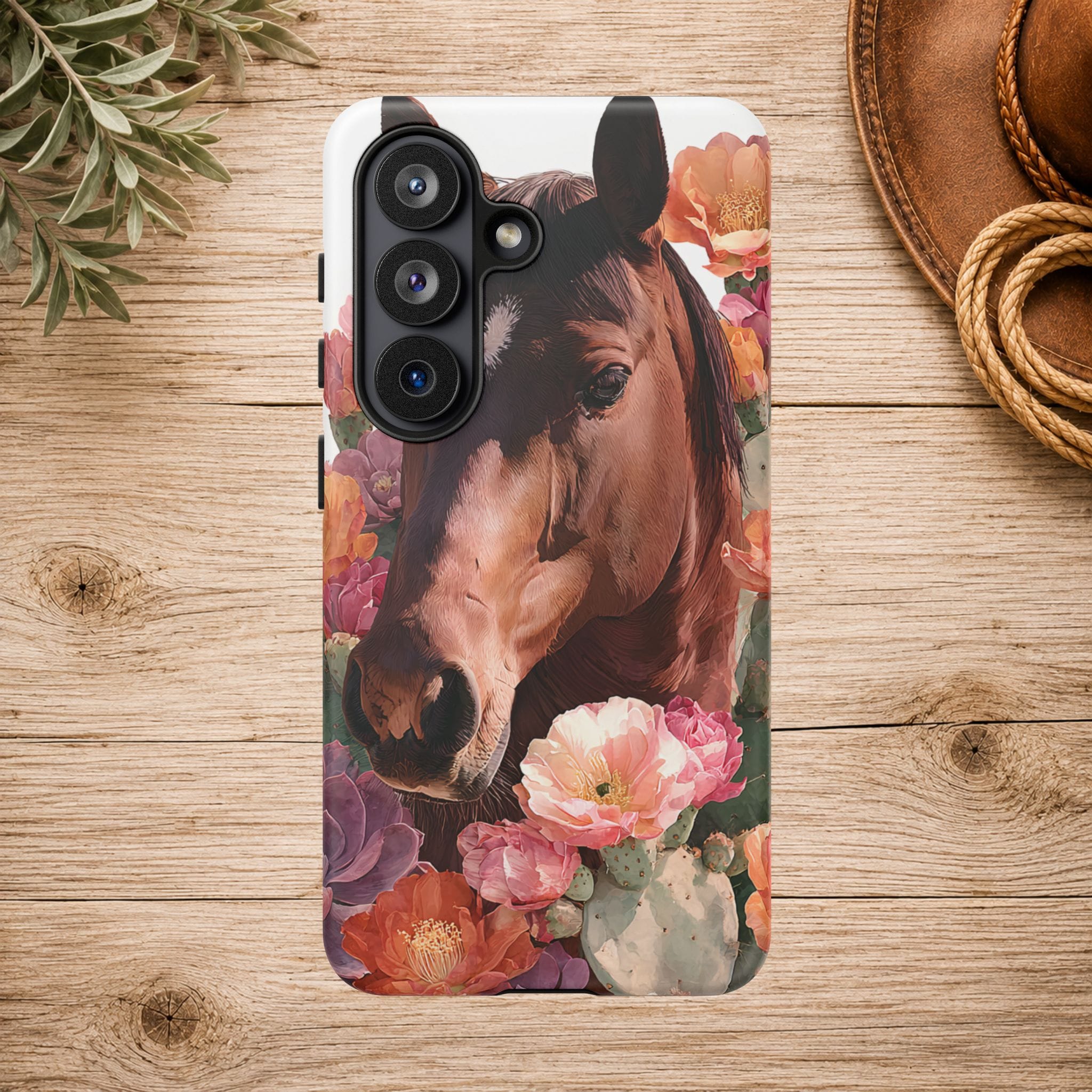 Horse Floral Phone Case