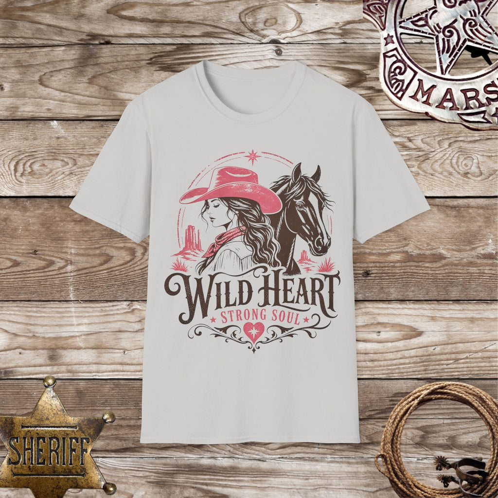 Cowgirl 'Wild Heart, Strong Soul' T-Shirt