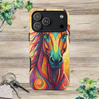 Vibrant Swirl Stallion - Phone Cover