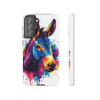Color Splash Donkey Phone Case