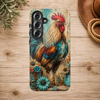 Rustic Farmhouse Rooster Phone Case