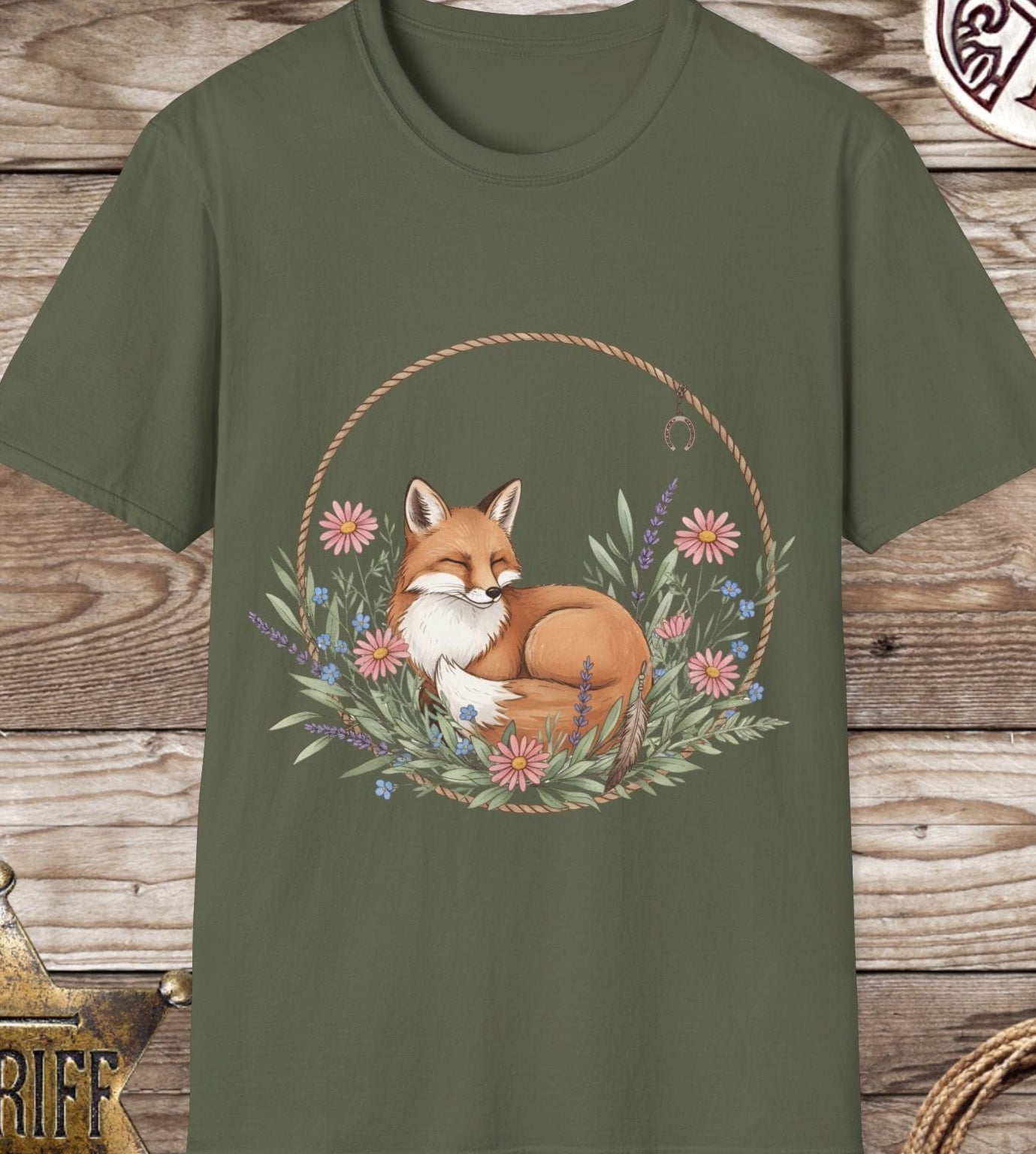 Whimsical Fox T-Shirt