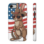 Patriotic Cowboy Bunny Phone Case