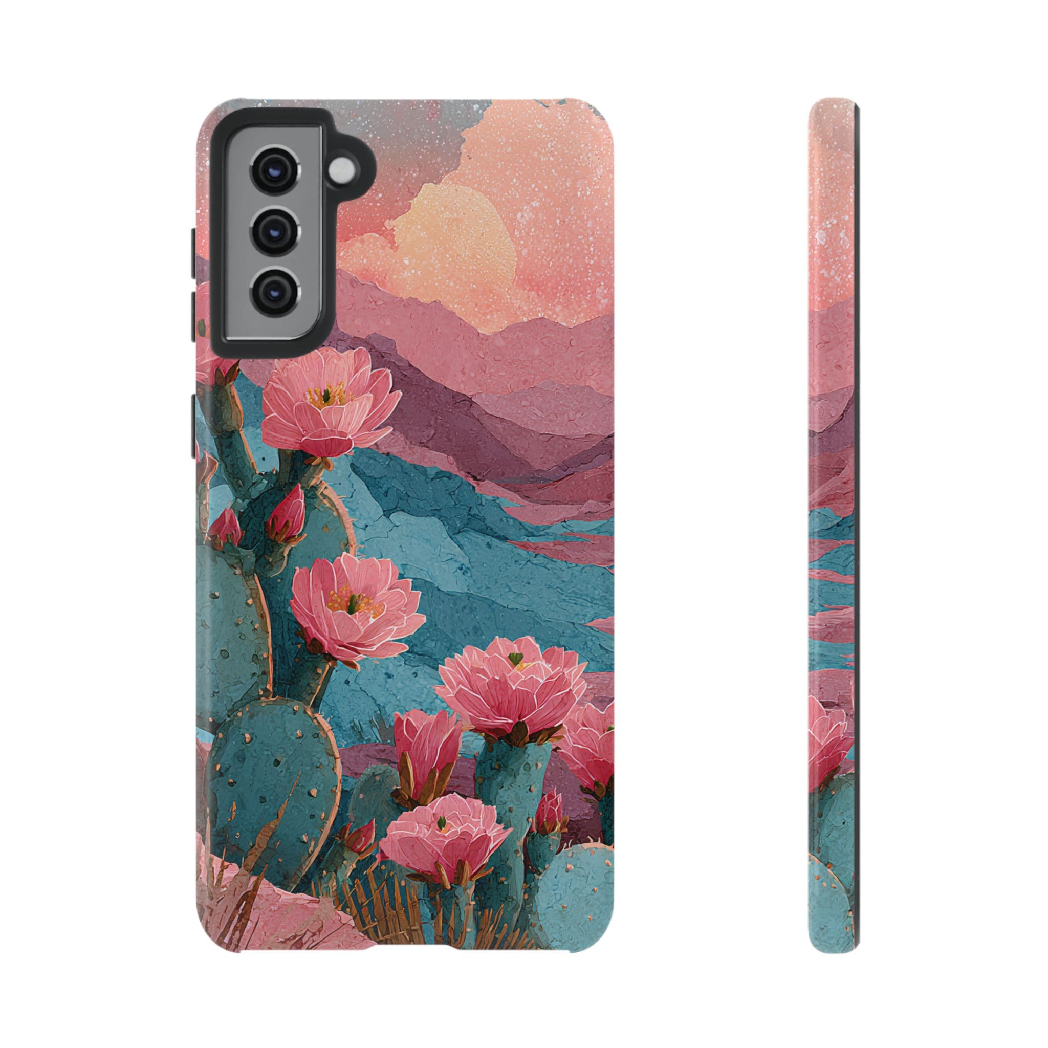 Desert Bloom Sunset Phone Case