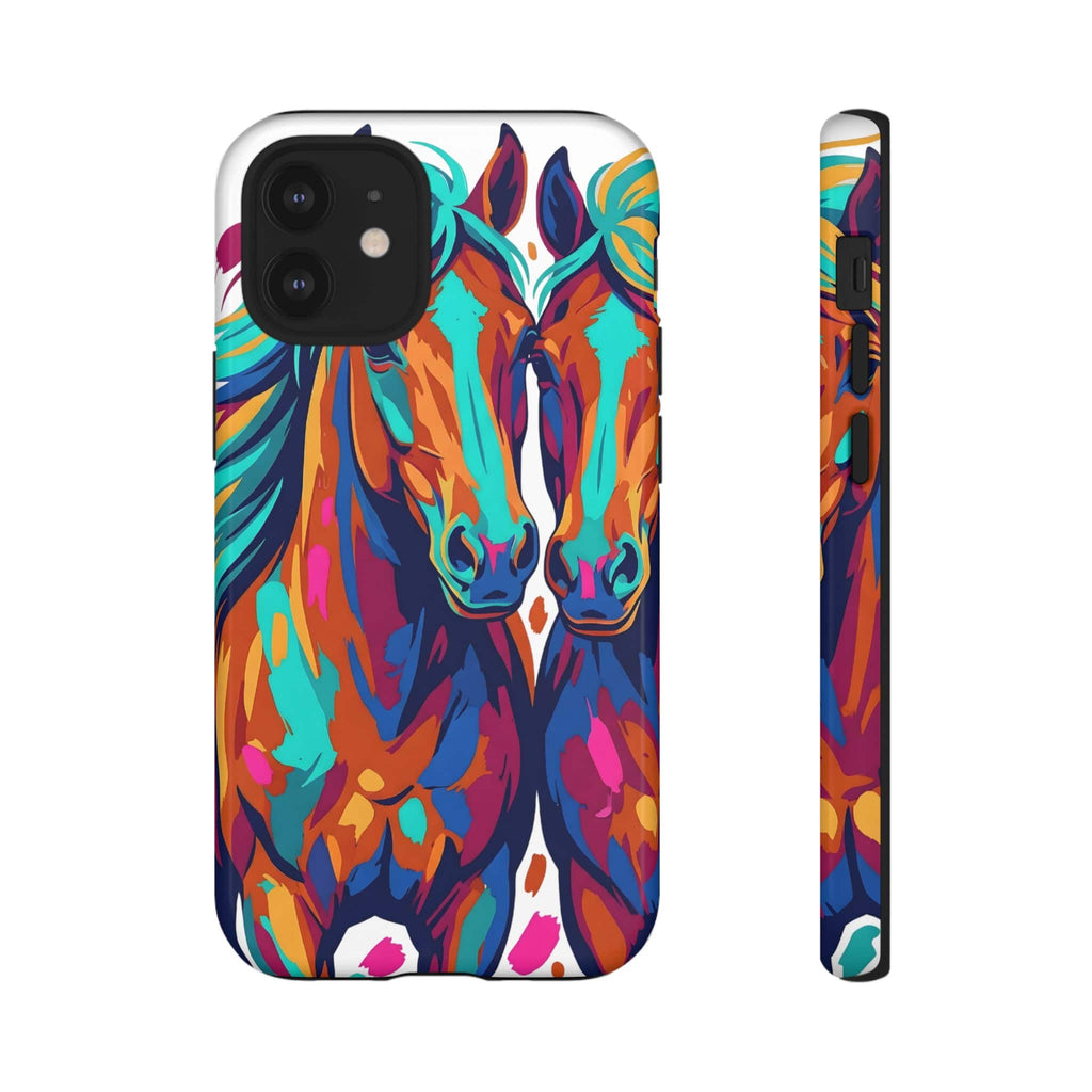 Vibrant Pop Art Equine Phone Case