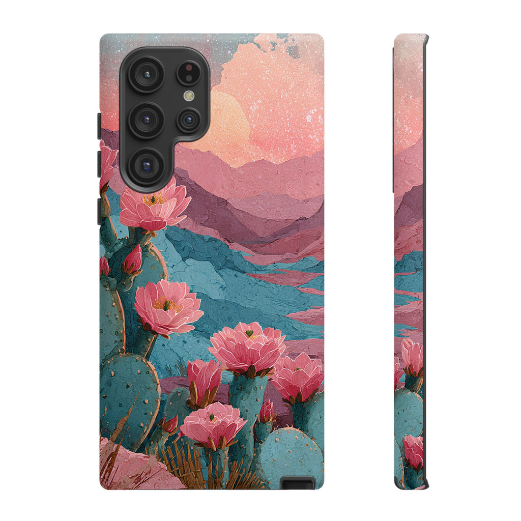 Desert Bloom Sunset Phone Case
