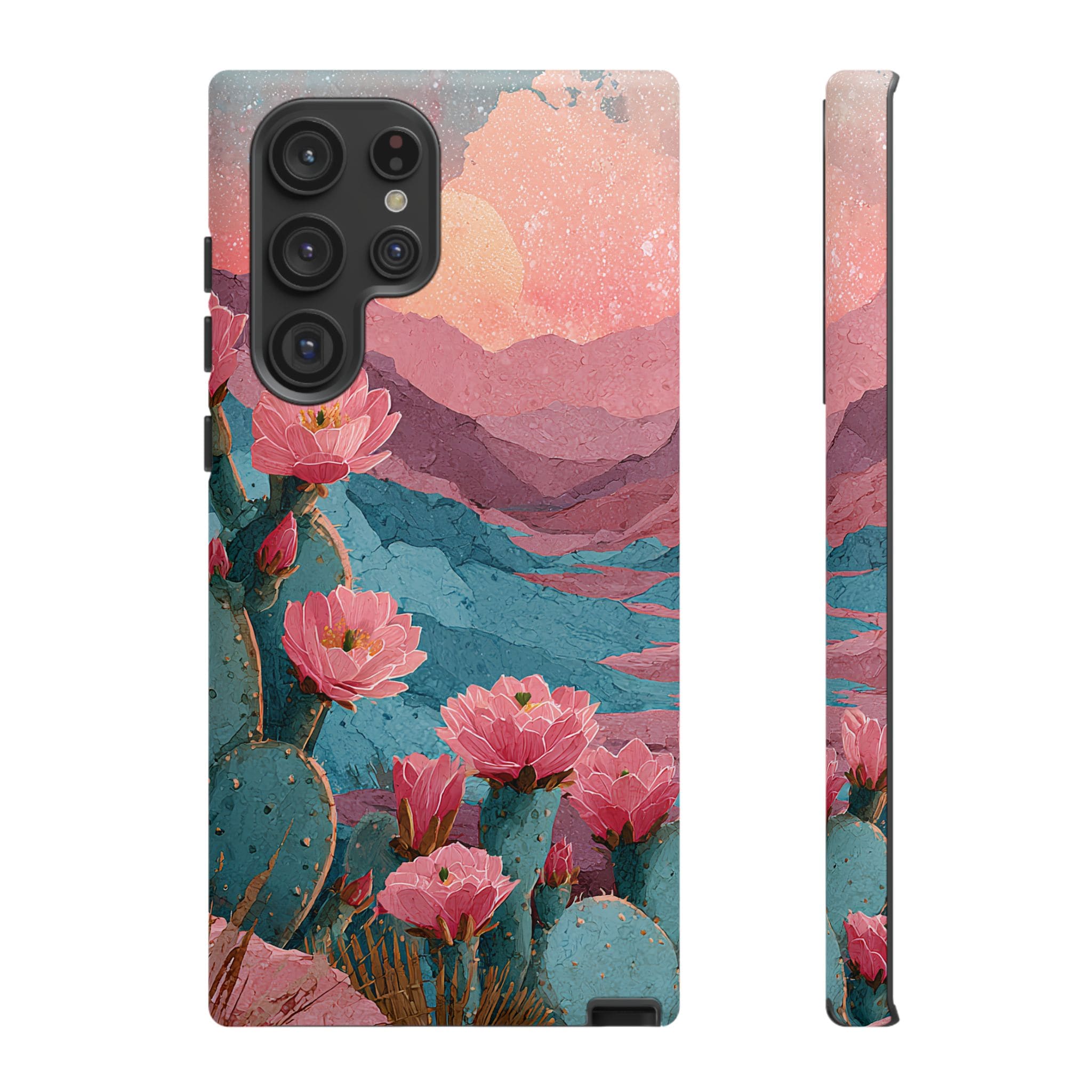 Desert Bloom Sunset Phone Case