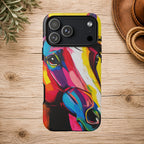 Abstract Colorful Horse Phone Case
