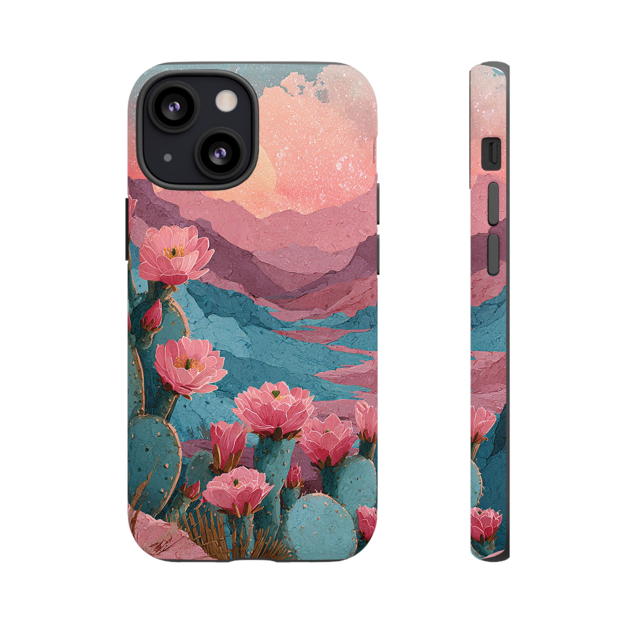 Desert Bloom Sunset Phone Case
