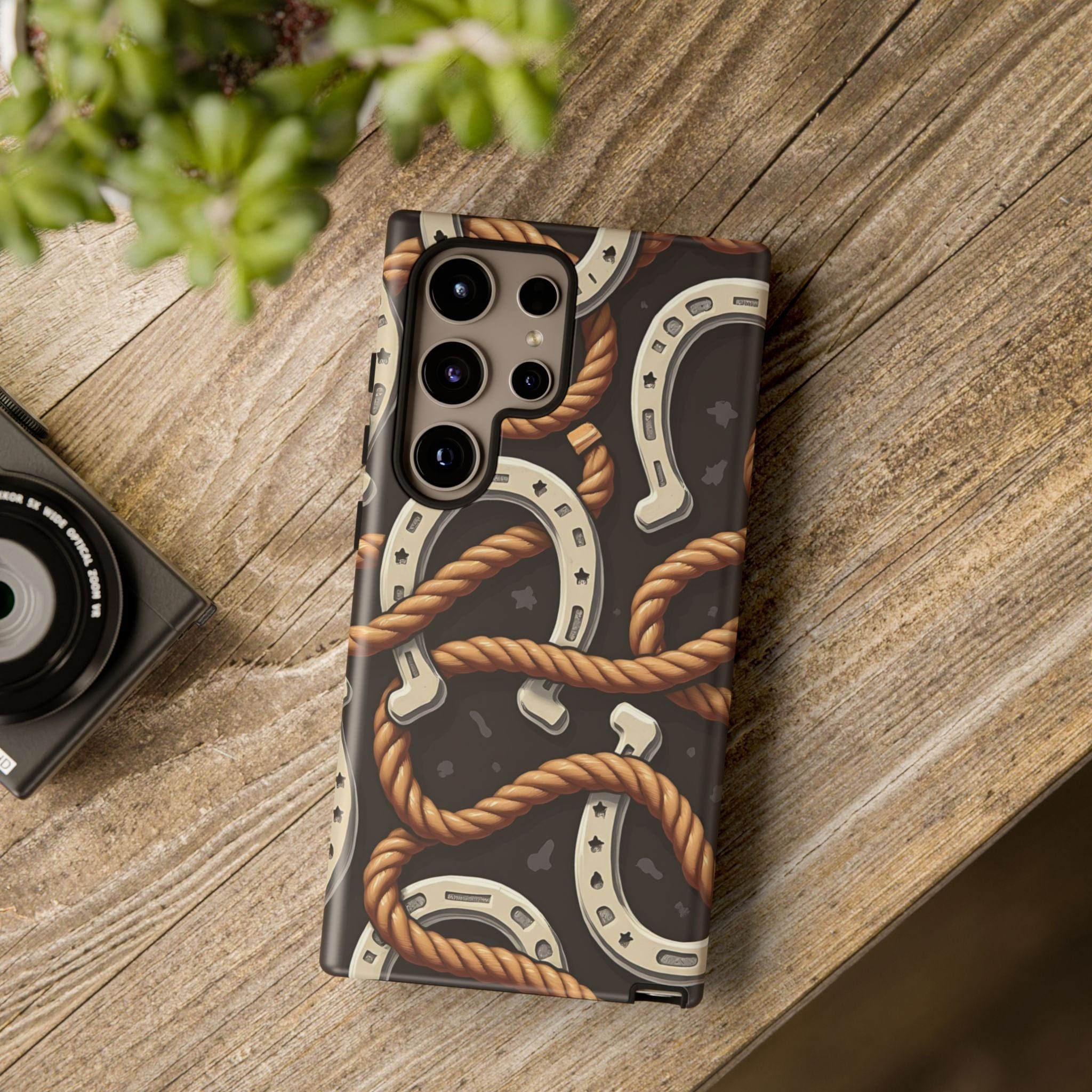 Horseshoes and Ropes-Phone Case