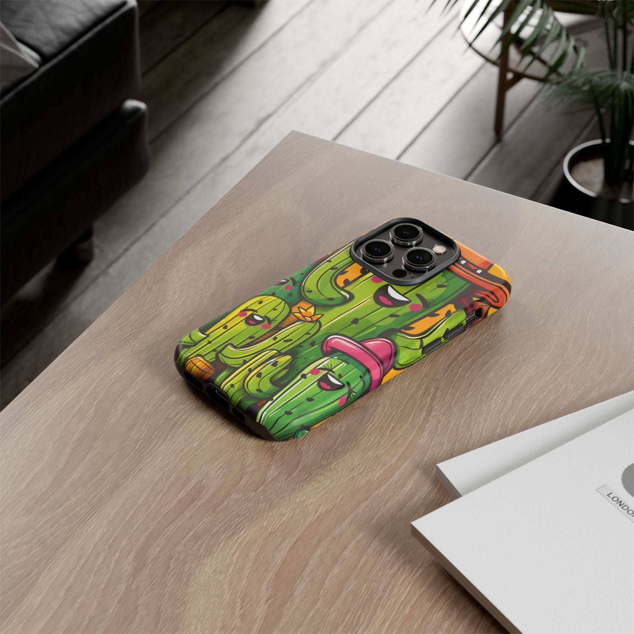 Happy Cactus Crew Phone Case