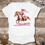 Cowgirl Wind in Your Hair-T-Shirt