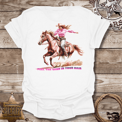 Cowgirl Wind in Your Hair