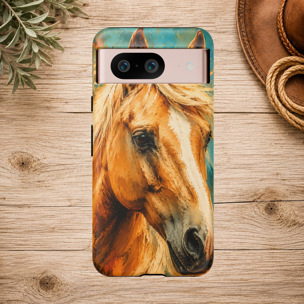 Golden Spirit Horse Phone Case