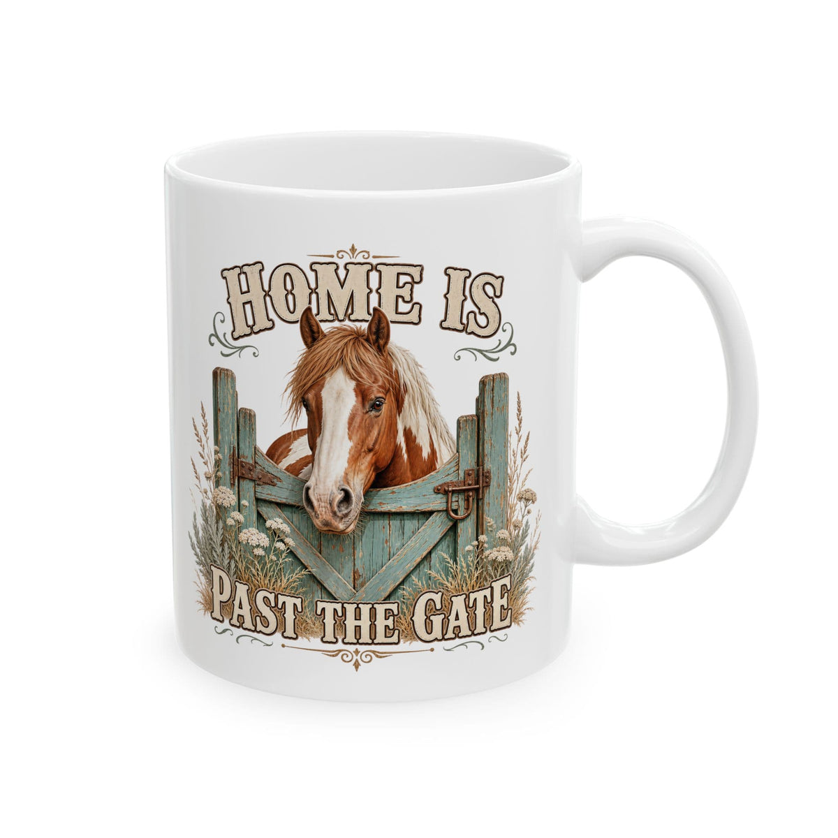 Home Is Past the Gate Mug