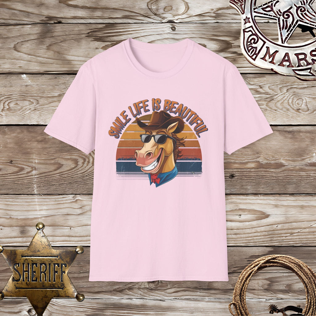 Smile Life is Beautiful  T-shirt