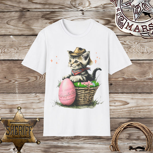 Cute Cat Easter T-Shirt