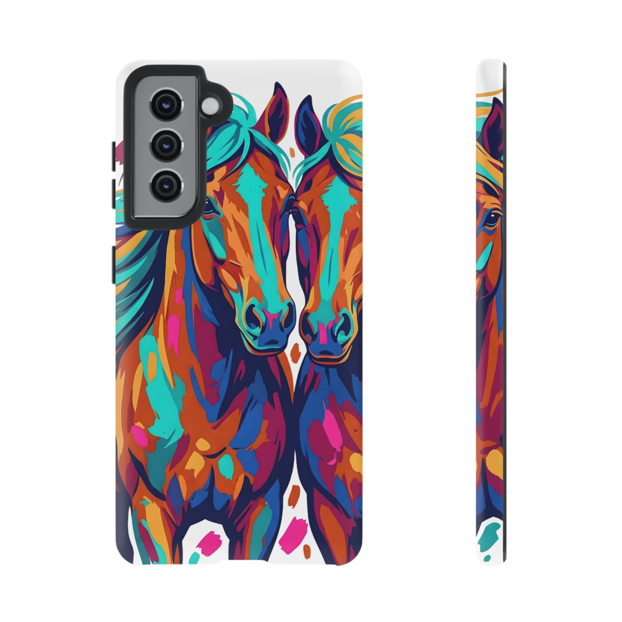 Vibrant Pop Art Equine Phone Case