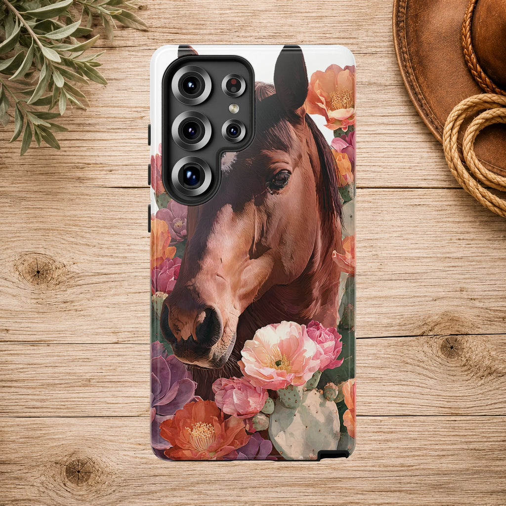 Horse Floral Phone Case