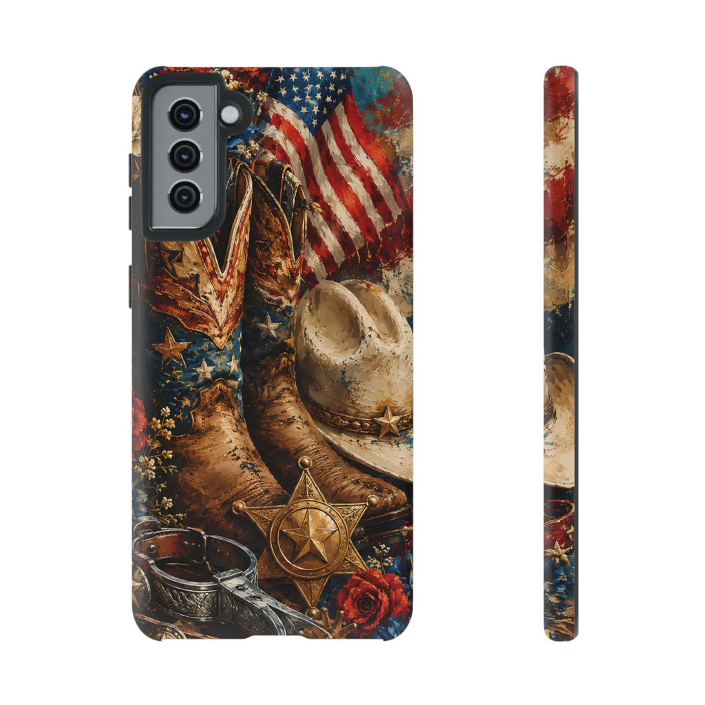 Patriotic Cowgirl Phone Case