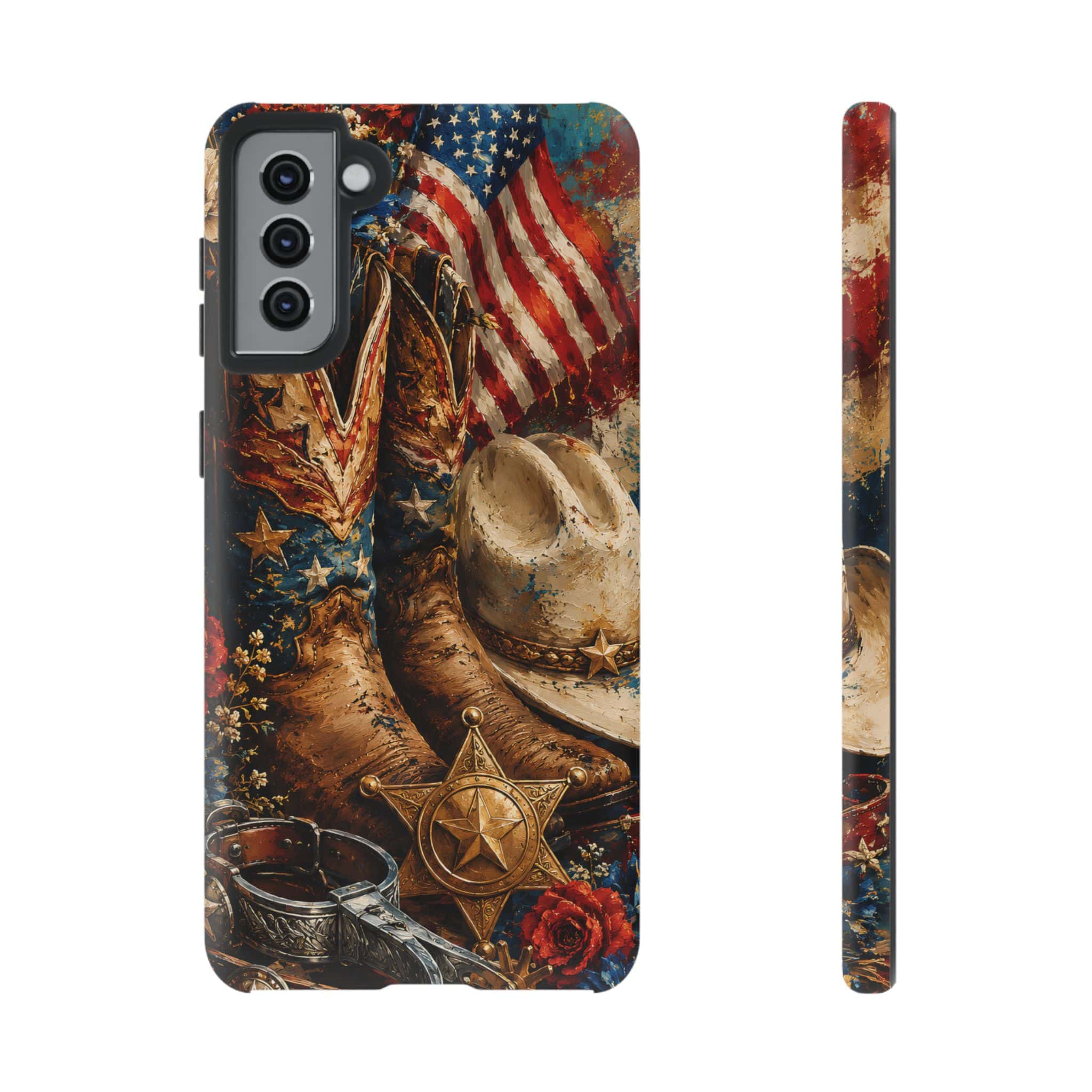 Patriotic Cowgirl Phone Case