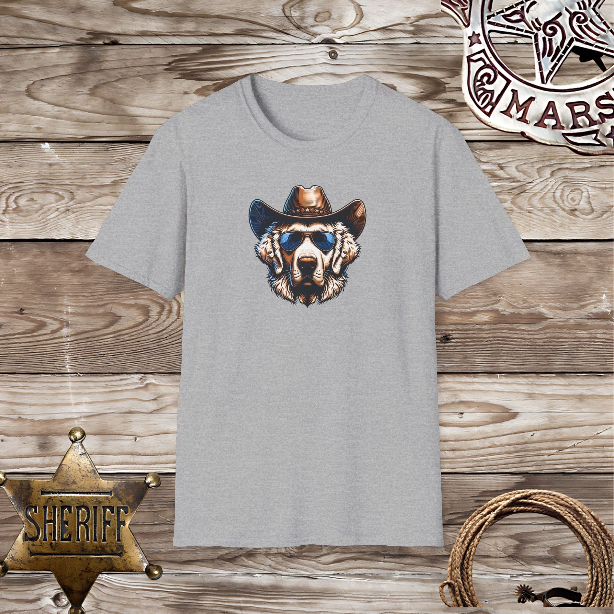 Cocker Spaniel with Sunglasses-T-Shirt