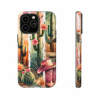 Southwestern Floral Cactus -Tough Case