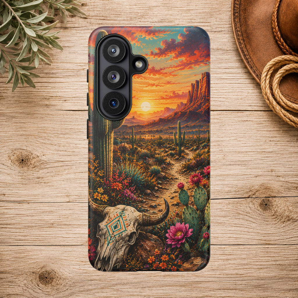 Southwest Desert Sunset Phone Case