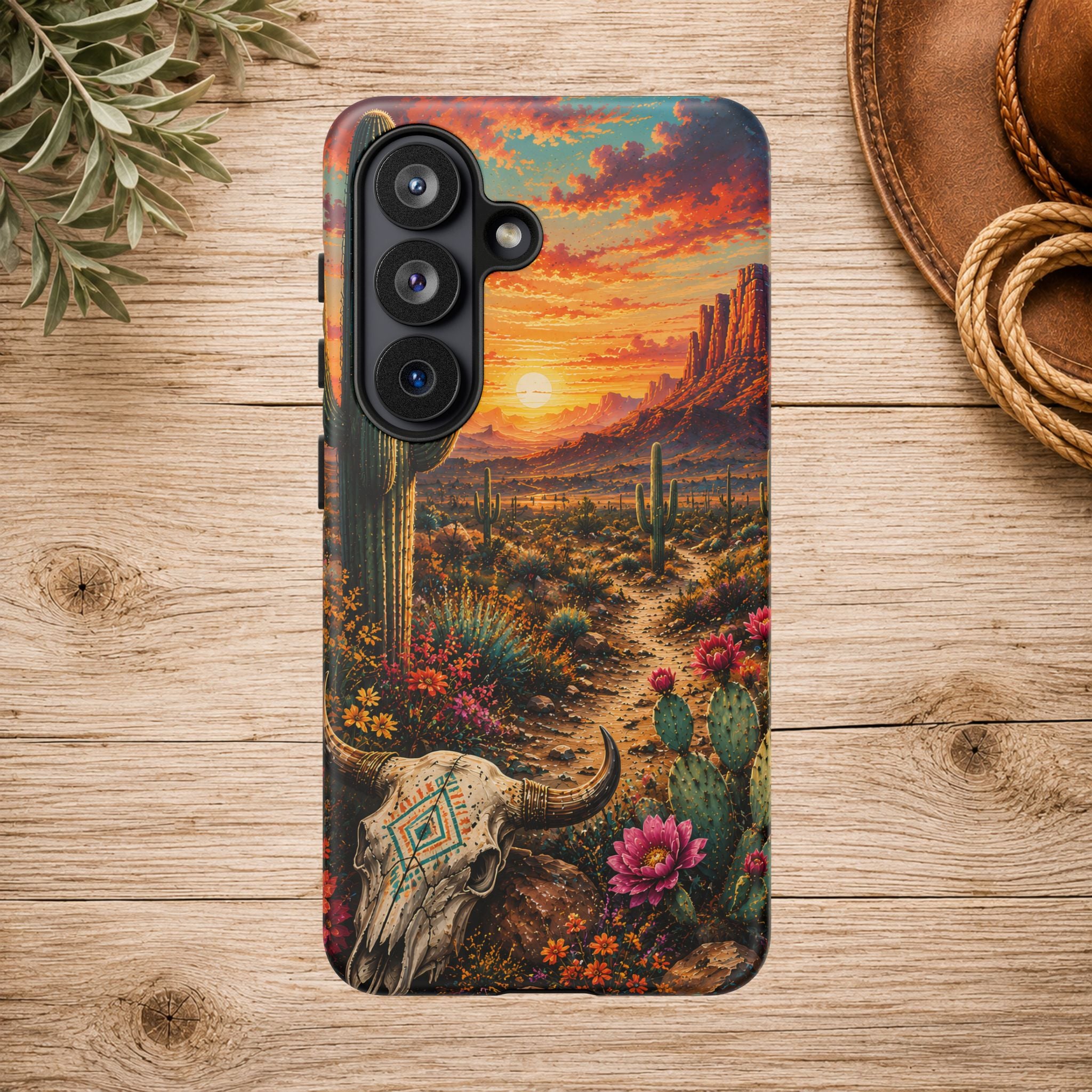 Southwest Desert Sunset Phone Case