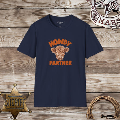 Softstyle Unisex T-Shirt: Howdy Partner