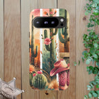 Southwestern Floral Cactus -Tough Case