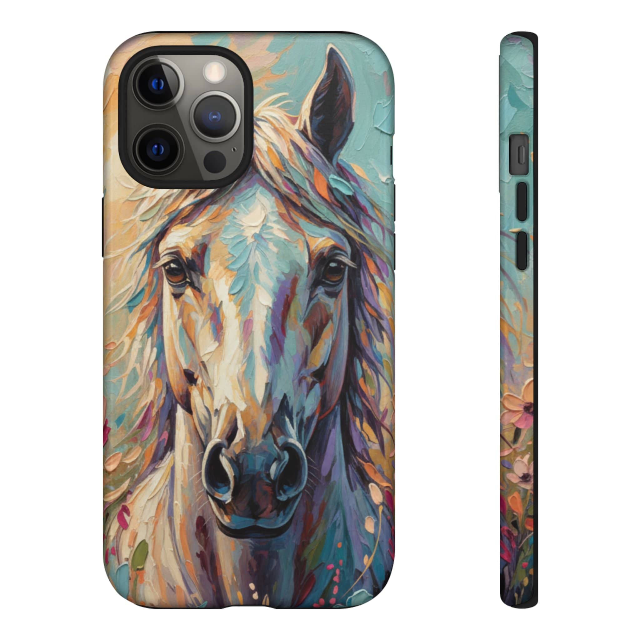 Blooming Spirit Horse Phone Case
