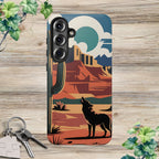 Mountain and Wolf -Phone Case