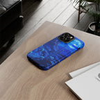 Blue Desert Moon Phone Case