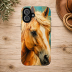 Golden Spirit Horse Phone Case